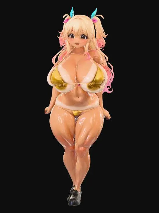 3D model for Golden Glamour