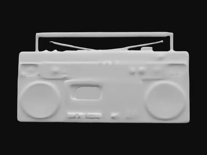 3D model for Retro Vibes Boombox