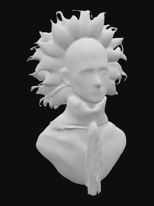 3D model for Uncanny Sunflower Guardian