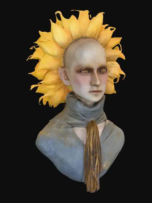 3D model for Uncanny Sunflower Guardian