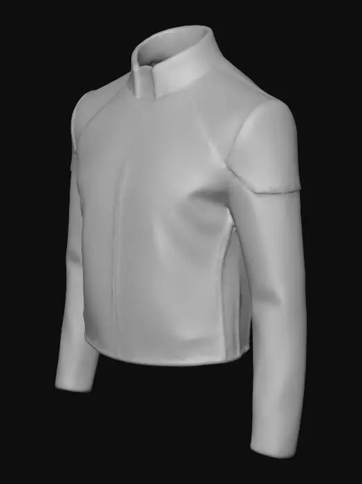 3D model for Reflective Chrome Jacket.png