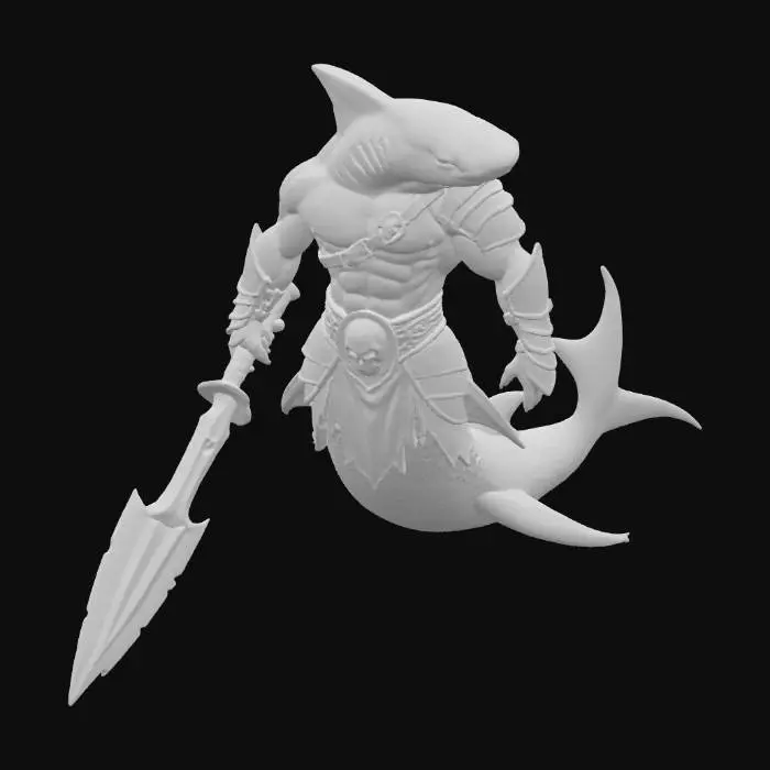 3D model for merman warrior.png