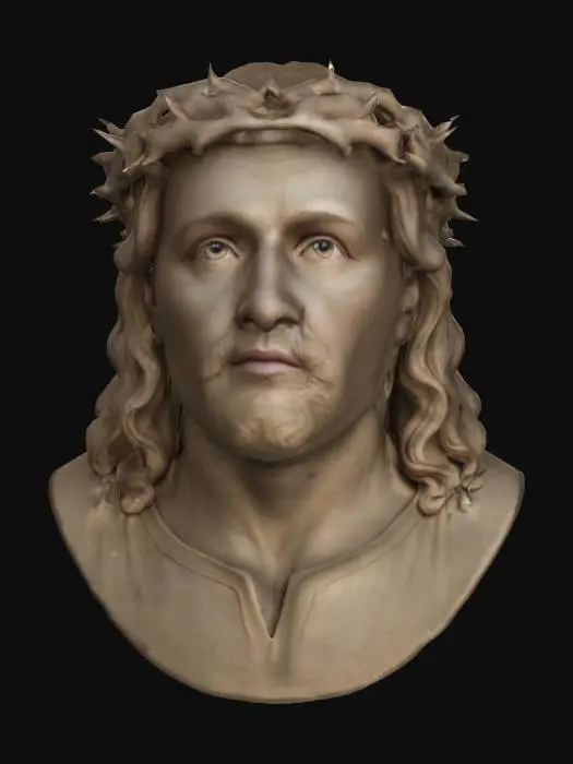 3D model for Crown of Thorns Sculpture