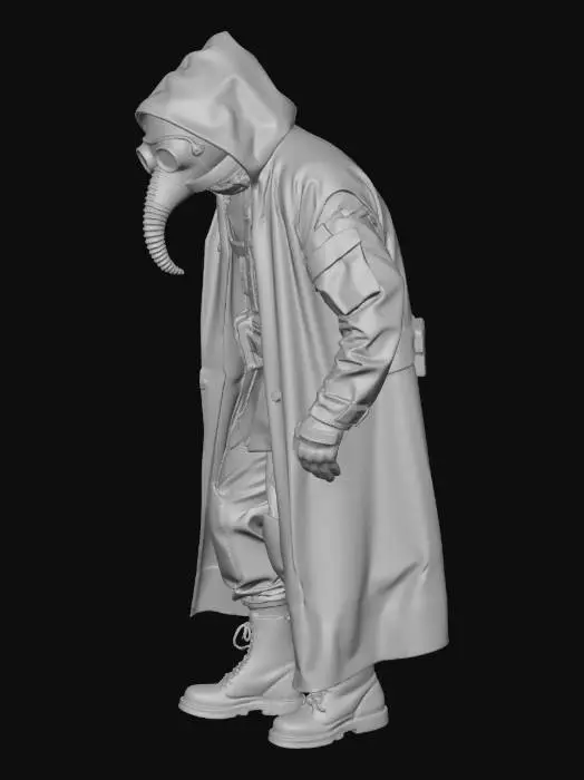 3D model for PlaguePunk Sniper