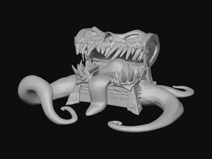 3D model for Monster Chest