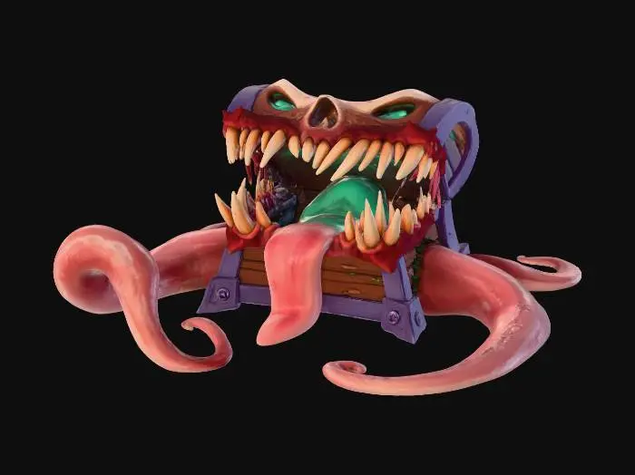 3D model for Monster Chest