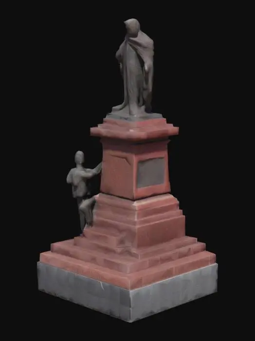 3D model for Statue in the Park