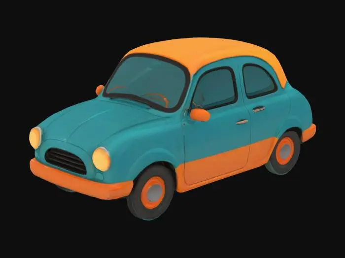 3D model for Retro Ride