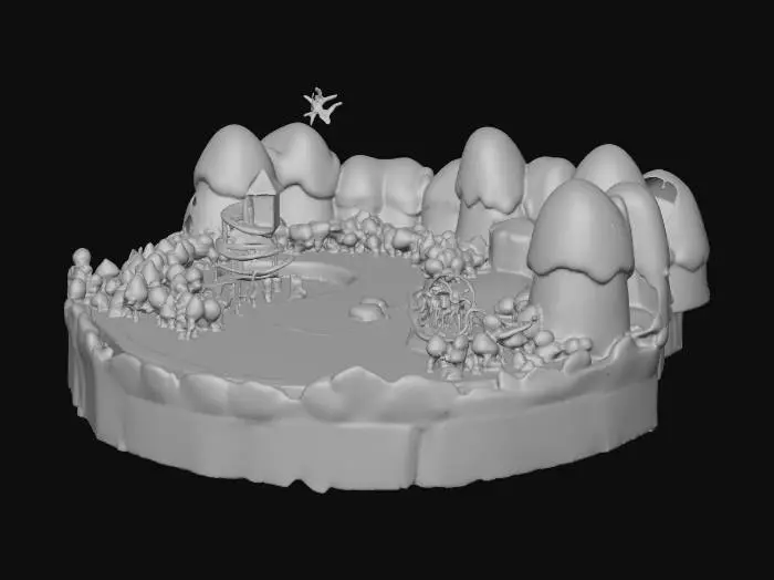 3D model for Amusement Park Adventure