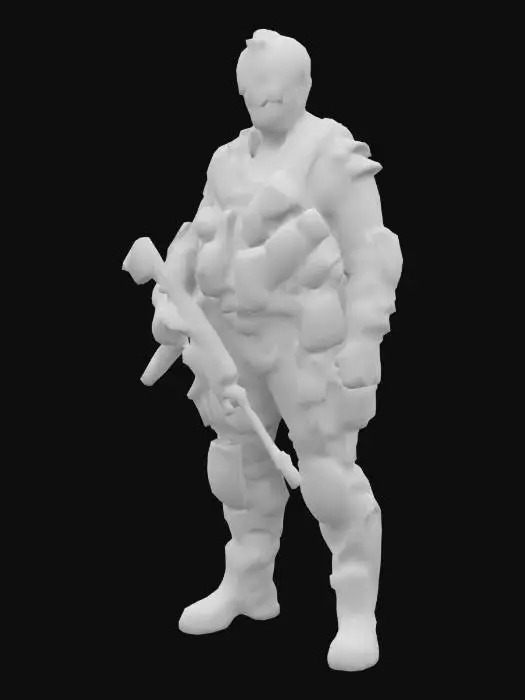 3D model for Soldier 
