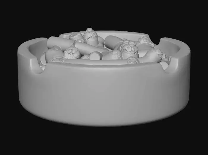 3D model for Ashtray full
