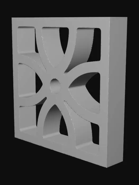 3D model for brick lotus