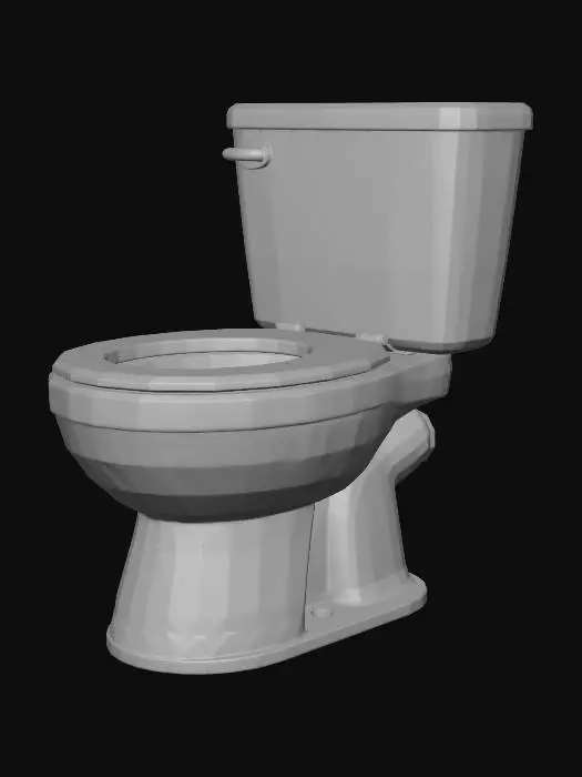 3D model for gross toilet
