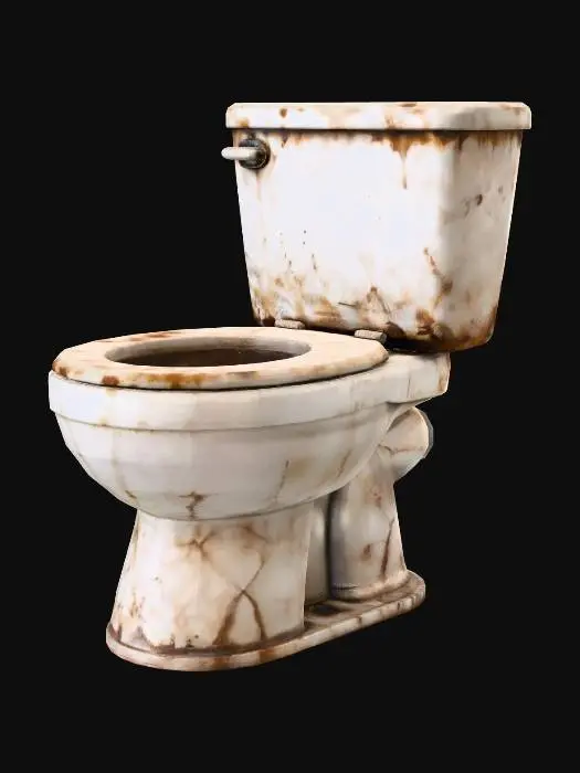 3D model for gross toilet