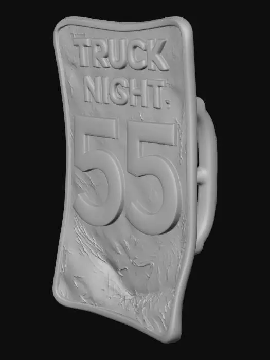 3D model for Truck Night 55 Sign