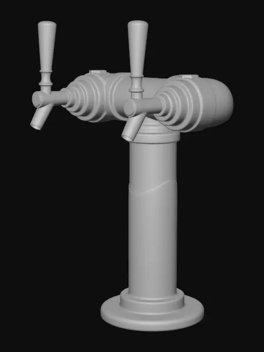 3D model for beer tap