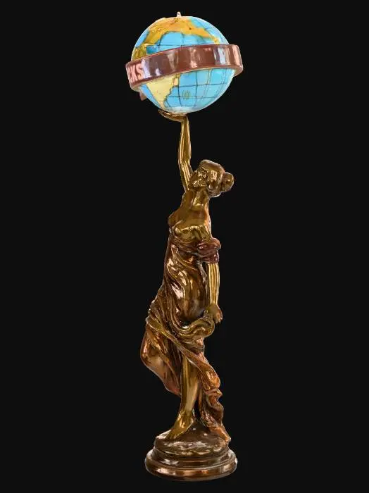 3D model for Statue of Schlitz GlobeBearer