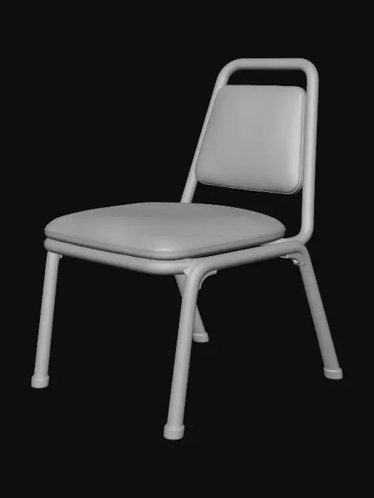 3D model for Vintage Green Chair