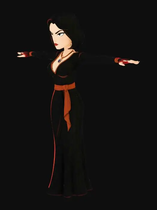 3D model for Lady with a Glass