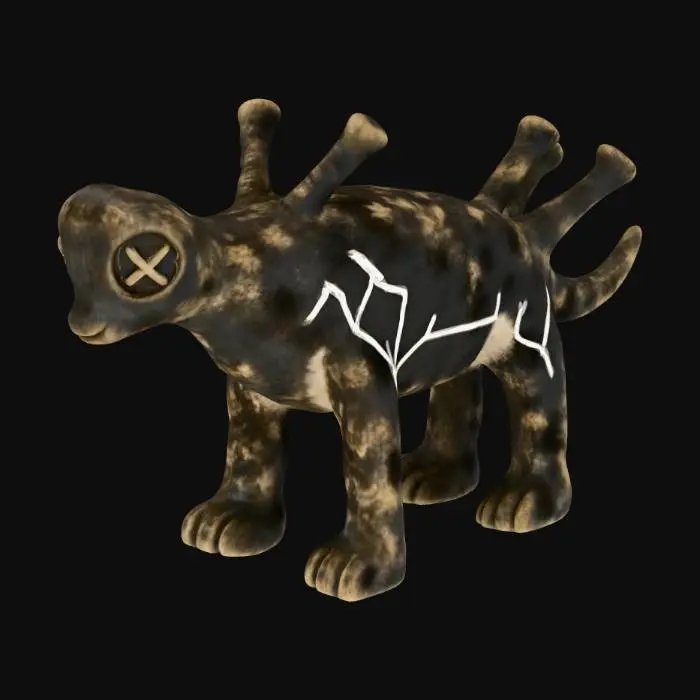 3D model for Dead Horse Flag