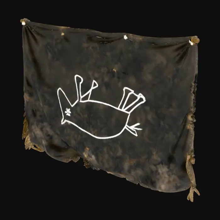 3D model for Dead Bird Flag