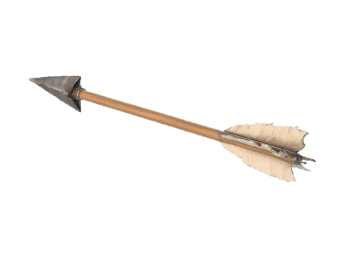 Simple Arrow 3D model, vytvořený pomocí AI