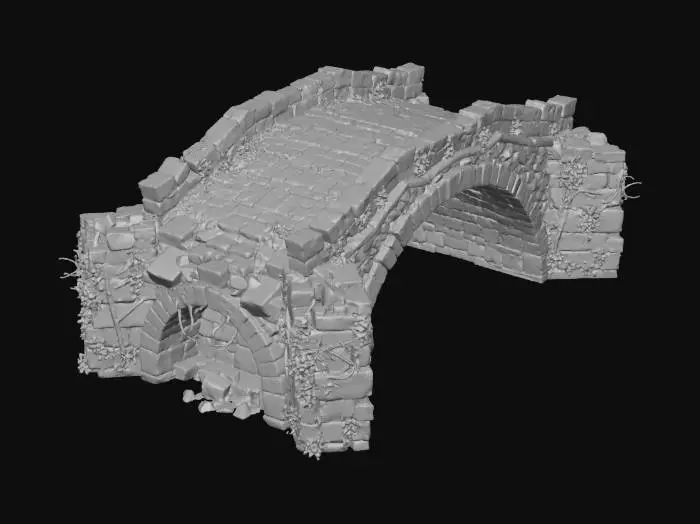 3D model for Ancient Stone Bridge