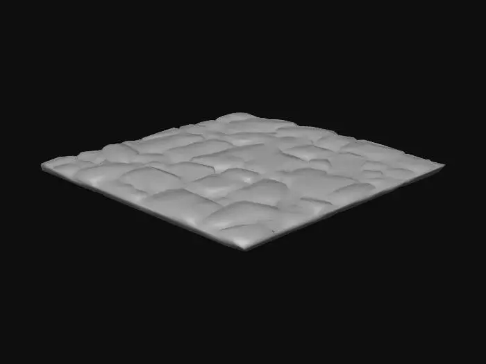 3D model for Cobblestone Pathway