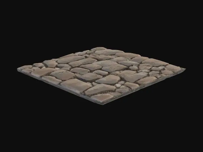3D model for Cobblestone Pathway