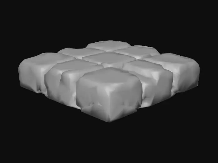 3D model for Cobblestone Pathway