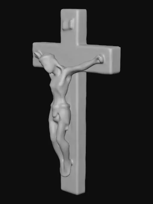 3D model for Crucifix Sculpture