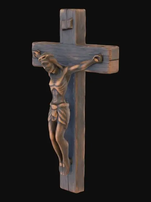 3D model for Crucifix Sculpture