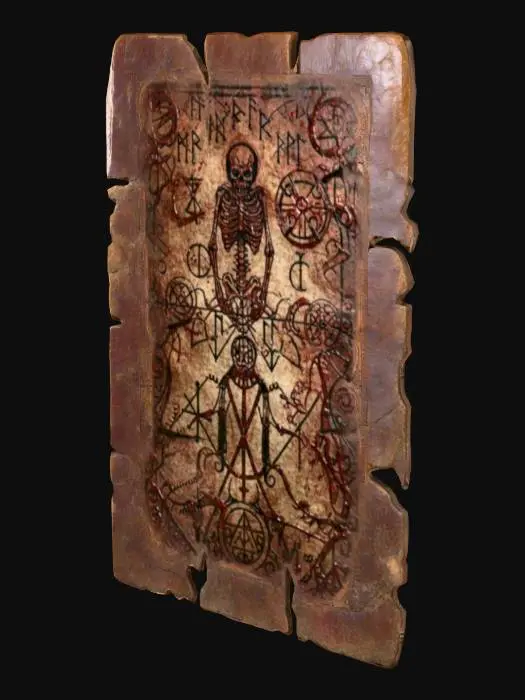 3D model for Ancient Cryptic Tablet