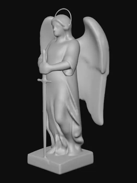 3D model for Statue of Archangel Saint Michael