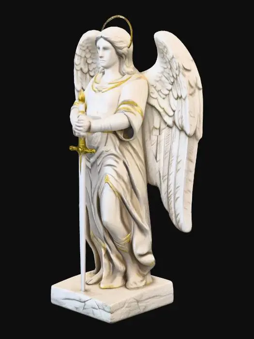 3D model for Statue of Archangel Saint Michael