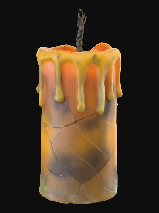 3D model for Beeswax Candle