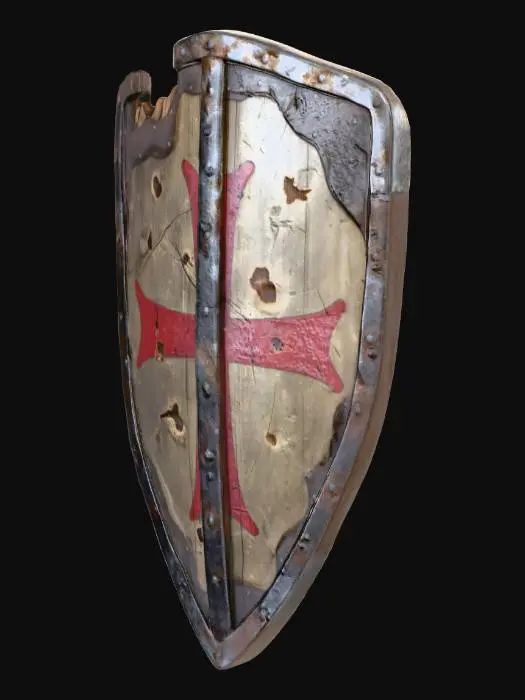 3D model for Old Crusader Shield