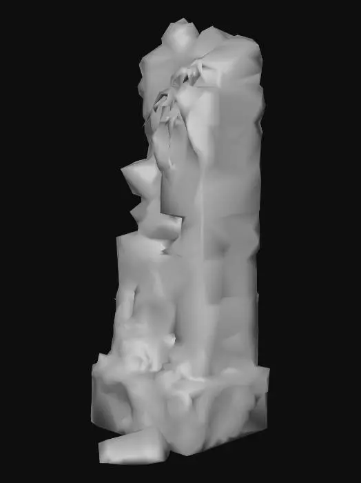 3D model for Cementery Pillar Variant 4