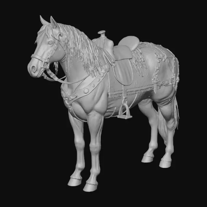 3D model for White Horse