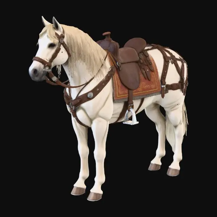 3D model for White Horse