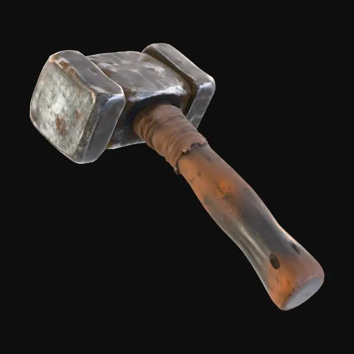 3D model for Blacksmith Hammer