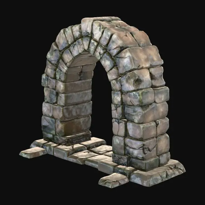 3D model for Stone Archway
