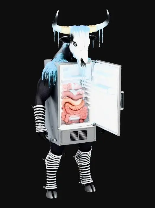 3D model for Frostbite Minotaur, #Halloween2025#