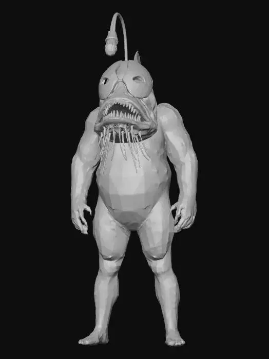 3D model for Angler Abomination, #Halloween2025#