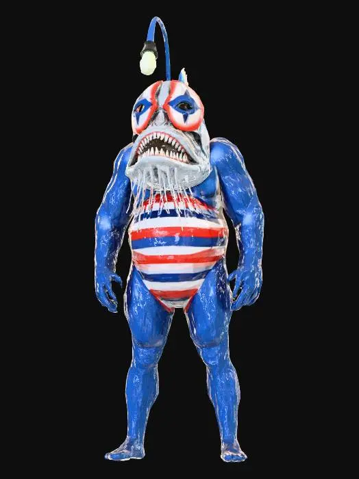 3D model for Angler Abomination, #Halloween2025#
