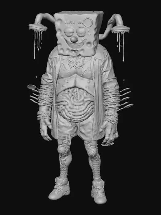 3D model for Spongepunk Fusion