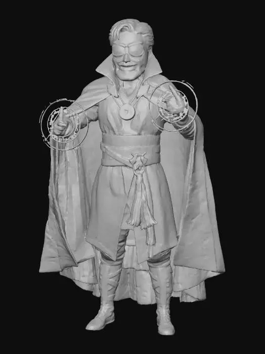 3D model for Dr. Sponge (Dr. Strange & Spongebob Hybrid)