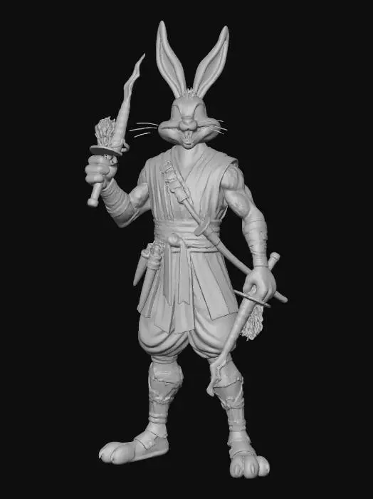 3D model for Warrior Hare Sith
