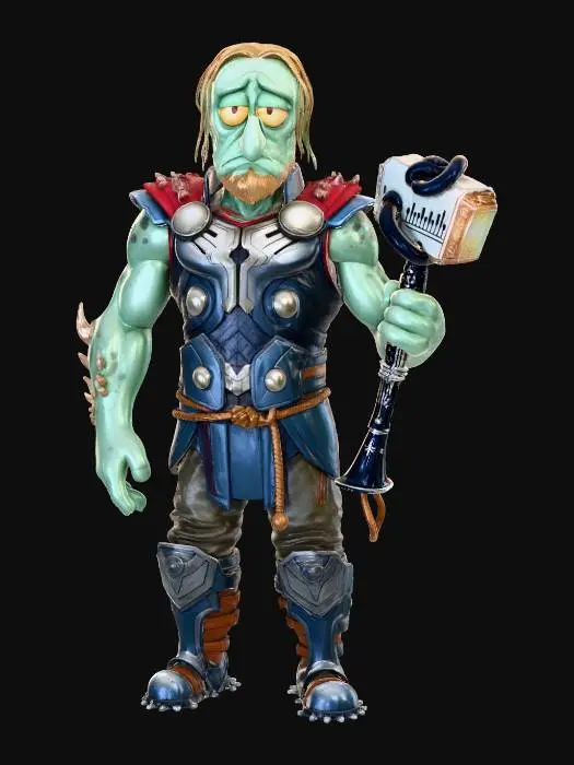 3D model for Squidthord