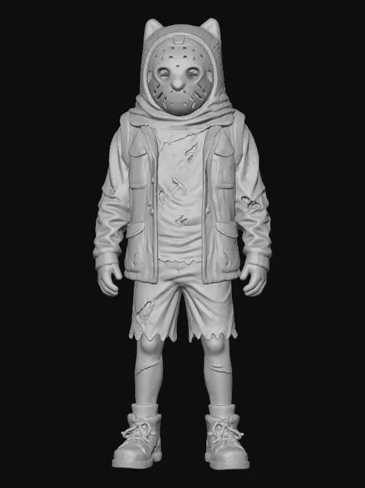 3D model for Finn The Masked Maniac